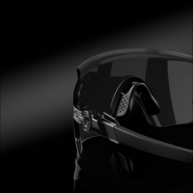 Oakley lentile prizm negre, cadru negru lustruit kato x ochelari 620J164