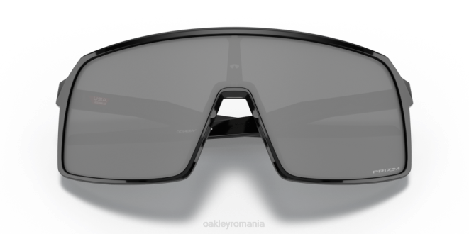 Oakley lentile prizm negre, cadru negru lustruit sutro (potrivire cu punte joasă) ochelari 620J466