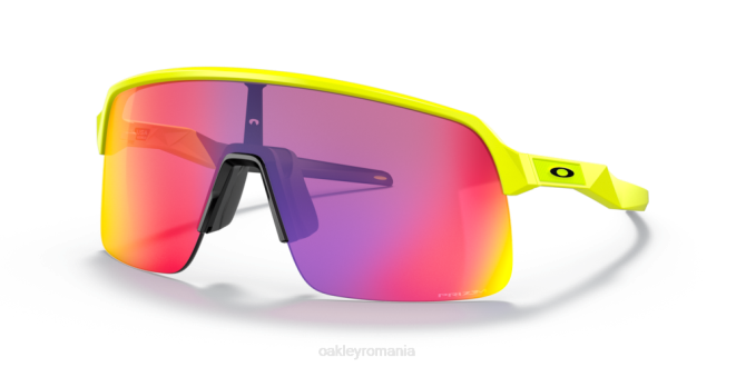 Oakley lentile prizm road, rama galbena minge de tenis colectia sutro lite (low bridge fit) galben neon ochelari 620J995