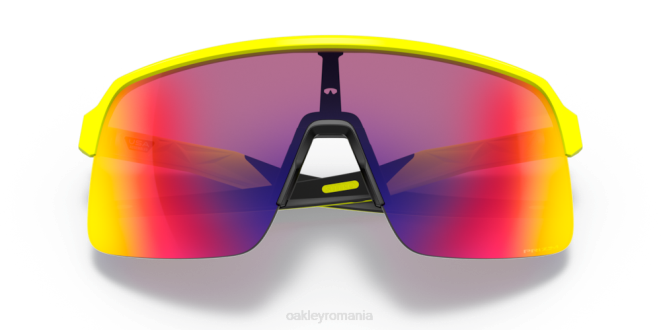 Oakley lentile prizm road, rama galbena minge de tenis colectia sutro lite (low bridge fit) galben neon ochelari 620J995