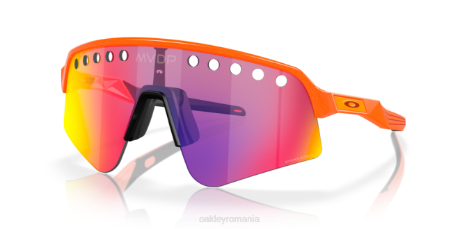 Oakley lentile prizm road, rama portocalie stralucitoare mathieu van der poel semnătură seria sutro lite sweep ochelari 620J1017