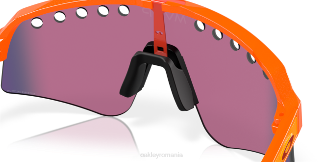 Oakley lentile prizm road, rama portocalie stralucitoare mathieu van der poel semnătură seria sutro lite sweep ochelari 620J1017