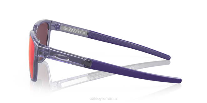 Oakley lentile prizm road, rama transparenta liliac actuator ochelari 620J836