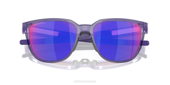 Oakley lentile prizm road, rama transparenta liliac actuator ochelari 620J836