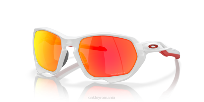 Oakley lentile prizm rubin, rama alba lustruita plazma (pod de potrivire joasă) ochelari 620J588