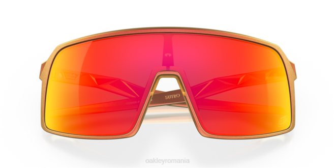 Oakley lentile prizm ruby, troy lee designs cadru shift gold roșu sutro troy lee designs series ochelari 620J929