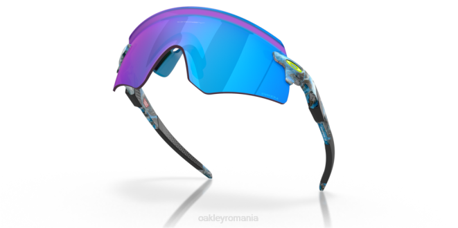 Oakley lentile prizm safir, rama sanctuary swirl encoder (low bridge fit) colecție sanctuar ochelari 620J174