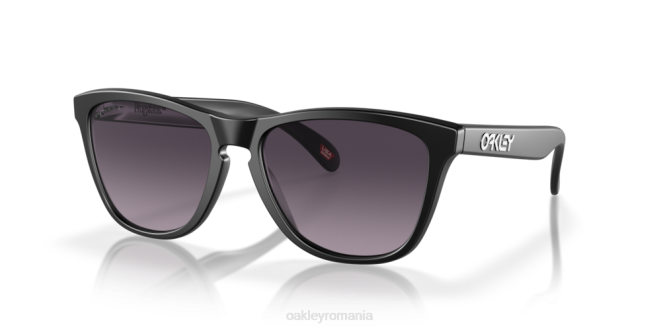 Oakley Lentile gradient gri prizm, cadru negru mat piei de broasca (podenie joasa) ochelari 620J819