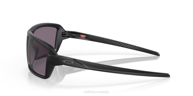 Oakley Lentile gri prizm, cadru negru mat cabluri ochelari 620J665