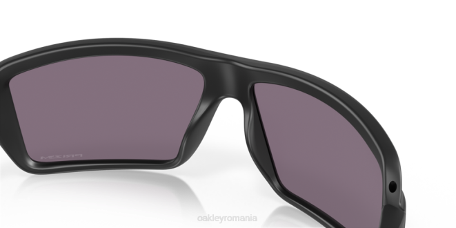 Oakley Lentile gri prizm, cadru negru mat cabluri ochelari 620J665