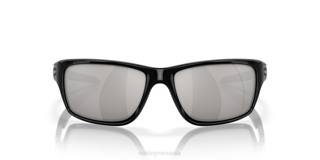 Oakley Lentile polarizate crom iridium, cadru negru lustruit cantină ochelari 620J747