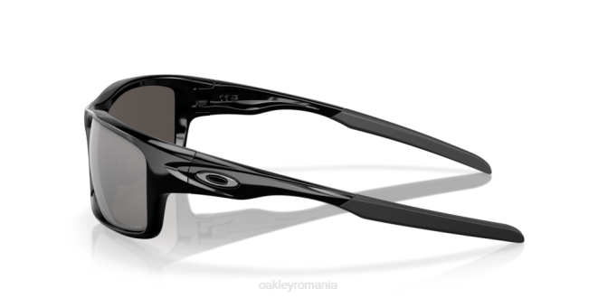 Oakley Lentile polarizate crom iridium, cadru negru lustruit cantină ochelari 620J747