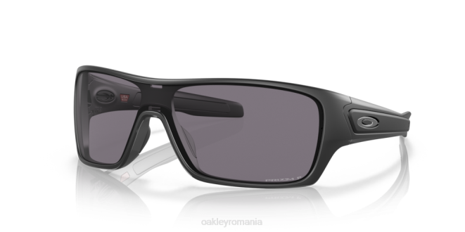Oakley Lentile polarizate gri prizm, cadru negru mat rotorul turbinei ochelari 620J159