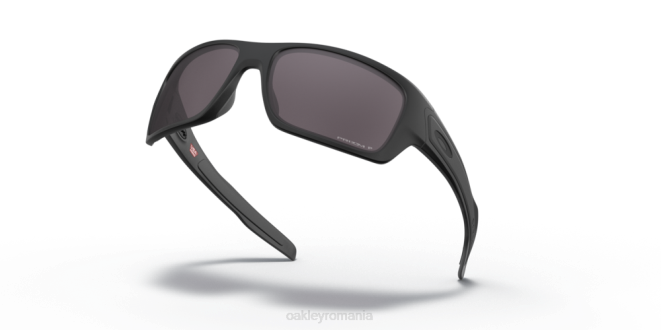 Oakley Lentile polarizate gri prizm, cadru negru mat turbină ochelari 620J433