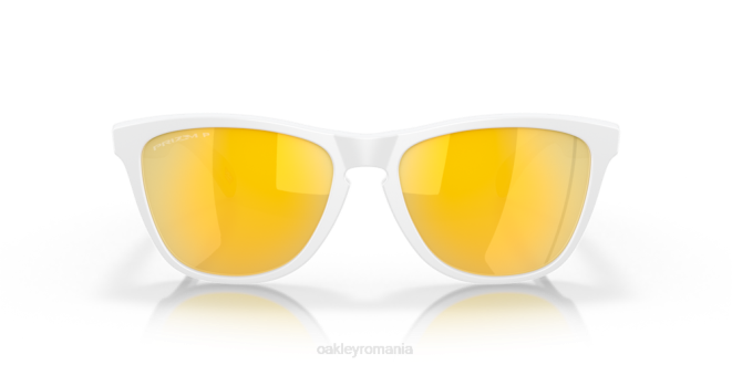 Oakley Lentile polarizate prizm 24k, cadru alb mat piei de broasca (podenie joasa) ochelari 620J822