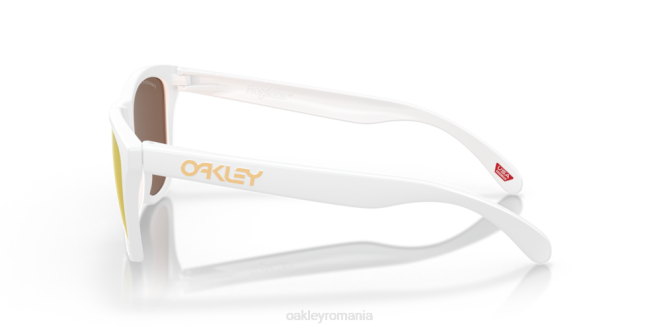 Oakley Lentile polarizate prizm 24k, cadru alb mat piei de broasca (podenie joasa) ochelari 620J822