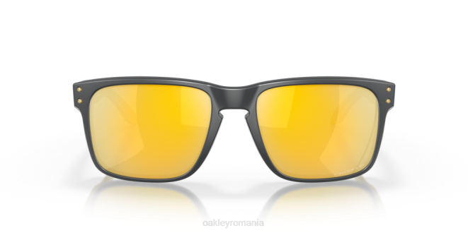 Oakley Lentile polarizate prizm 24k, cadru din carbon mat Holbrook (potrivire cu punte joasă) ochelari 620J797