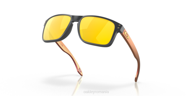 Oakley Lentile polarizate prizm 24k, cadru din carbon mat holbrook ochelari 620J72