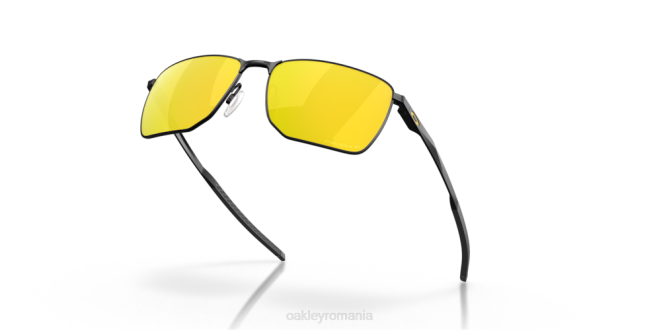 Oakley Lentile polarizate prizm 24k, cadru negru satinat ejector ochelari 620J347