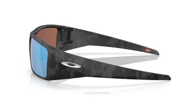 Oakley Lentile polarizate prizm deep water, cadru camo negru mat heliostat ochelari 620J758