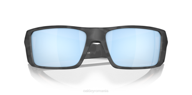 Oakley Lentile polarizate prizm deep water, cadru camo negru mat heliostat ochelari 620J758