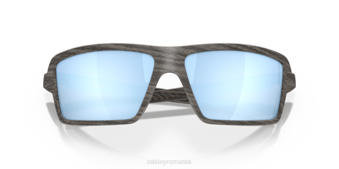 Oakley Lentile polarizate prizm deep water, cadru din lemn cabluri ochelari 620J670