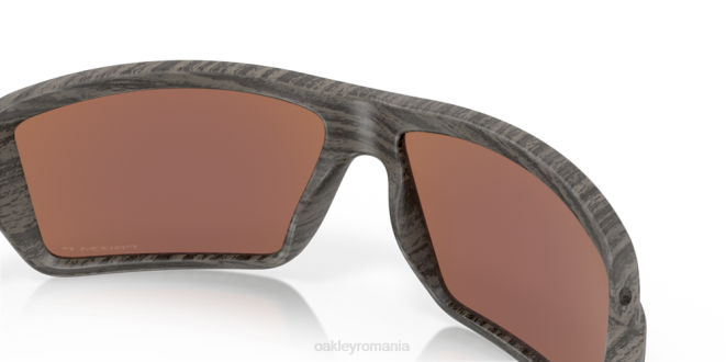 Oakley Lentile polarizate prizm deep water, cadru din lemn cabluri ochelari 620J670