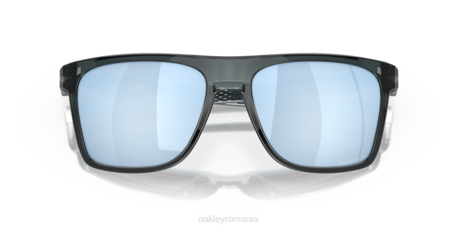 Oakley Lentile polarizate prizm deep water, cadru negru cristal leffingwell ochelari 620J184