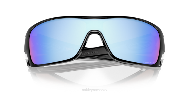 Oakley Lentile polarizate prizm deep water, cadru negru lustruit rotorul turbinei ochelari 620J154