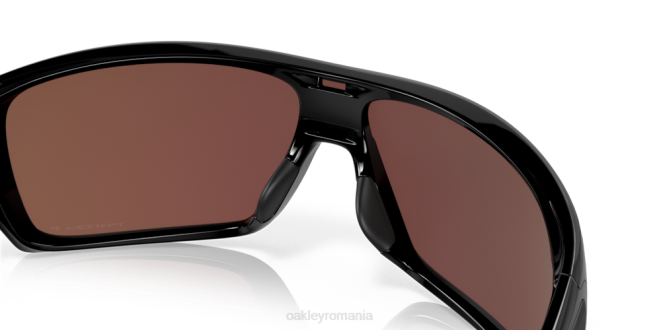 Oakley Lentile polarizate prizm deep water, cadru negru lustruit rotorul turbinei ochelari 620J154
