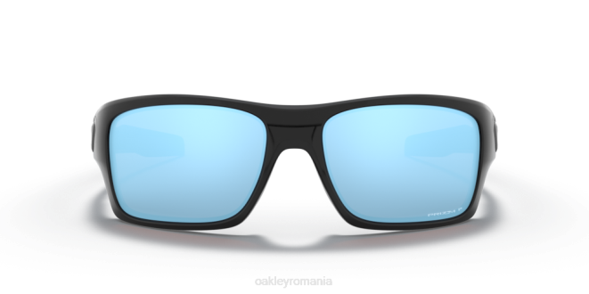 Oakley Lentile polarizate prizm deep water, cadru negru lustruit turbină ochelari 620J427