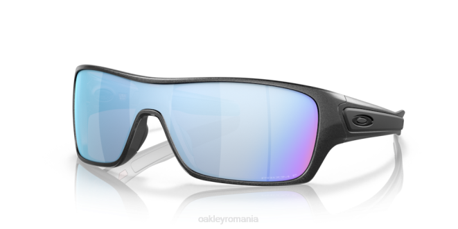 Oakley Lentile polarizate prizm deep water, rama din otel colecție de oțel al rotorului turbinei ochelari 620J155