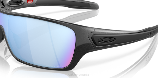 Oakley Lentile polarizate prizm deep water, rama din otel colecție de oțel al rotorului turbinei ochelari 620J155