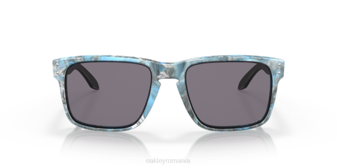 Oakley Lentile polarizate prizm gri, rama sanctuary swirl holbrook (low bridge fit) colecție sanctuar ochelari 620J806