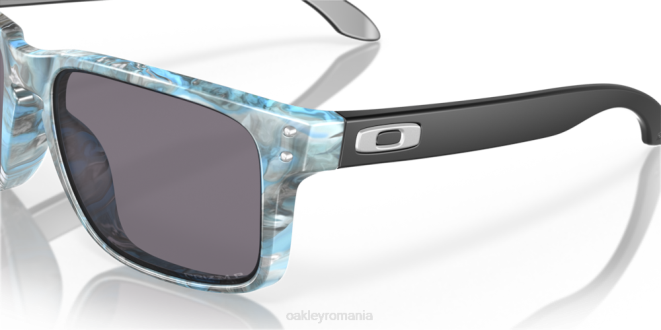 Oakley Lentile polarizate prizm gri, rama sanctuary swirl holbrook (low bridge fit) colecție sanctuar ochelari 620J806