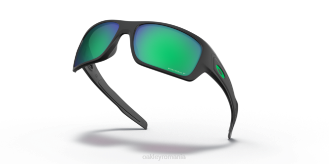Oakley Lentile polarizate prizm jade, cadru negru mat turbină ochelari 620J430