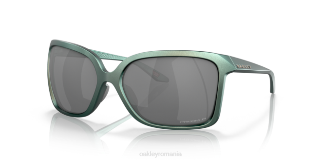 Oakley Lentile polarizate prizm negre, cadru colorshift argintiu/albastru mat wildrye ochelari 620J292