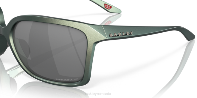 Oakley Lentile polarizate prizm negre, cadru colorshift argintiu/albastru mat wildrye ochelari 620J292