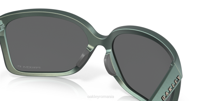 Oakley Lentile polarizate prizm negre, cadru colorshift argintiu/albastru mat wildrye ochelari 620J292