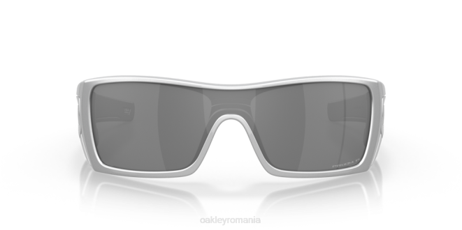 Oakley Lentile polarizate prizm negre, cadru x-silver colecția batwolf x-silver ochelari 620J603