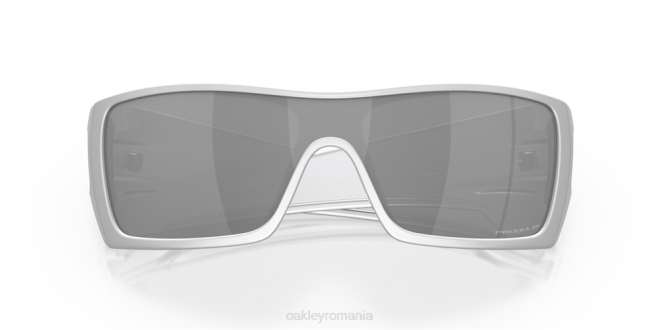 Oakley Lentile polarizate prizm negre, cadru x-silver colecția batwolf x-silver ochelari 620J603