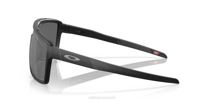 Oakley Lentile polarizate prizm negre, ramă de cerneală neagră mată castel ochelari 620J207