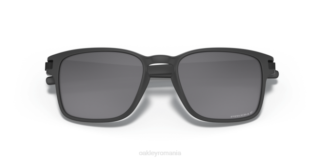 Oakley Lentile polarizate prizm negre, ramă de cerneală neagră mată încuietoare pătrată (potrivire cu punte joasă) ochelari 620J921