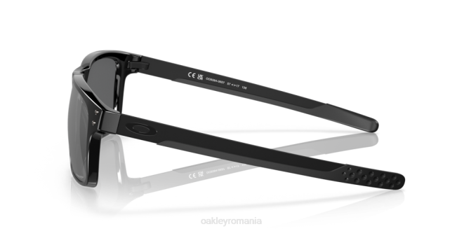 Oakley Lentile polarizate prizm negre, rama neagra lustruita amestec holbrook ochelari 620J162