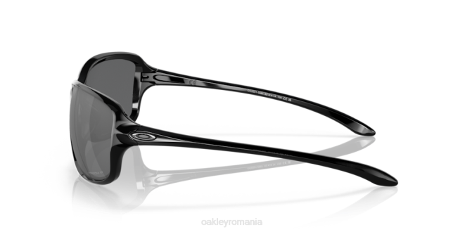Oakley Lentile polarizate prizm negre, rama neagra lustruita cohortă ochelari 620J459