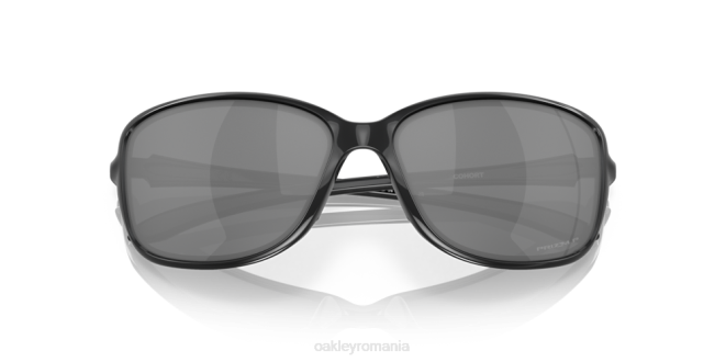 Oakley Lentile polarizate prizm negre, rama neagra lustruita cohortă ochelari 620J459