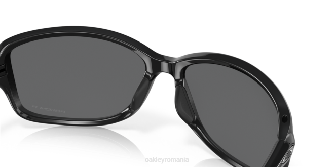 Oakley Lentile polarizate prizm negre, rama neagra lustruita cohortă ochelari 620J459