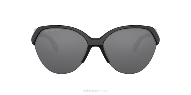 Oakley Lentile polarizate prizm negre, rama neagra lustruita punctul final ochelari 620J956