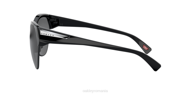 Oakley Lentile polarizate prizm negre, rama neagra lustruita punctul final ochelari 620J956