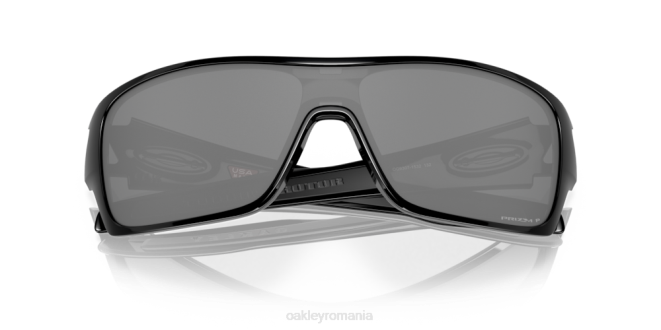 Oakley Lentile polarizate prizm negre, rama neagra lustruita rotorul turbinei ochelari 620J157